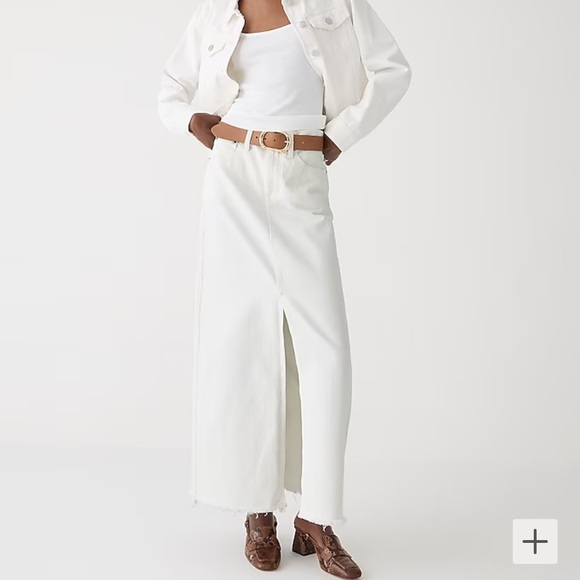 J. Crew Denim Maxi Skirt - Picture 6 of 6